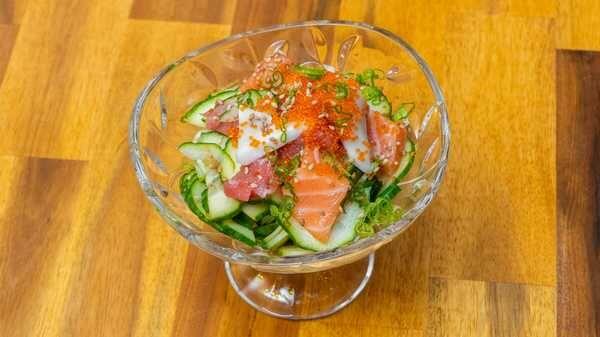 Seafood Sunomono