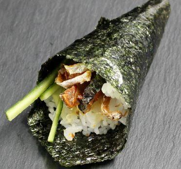 Salmon Skin Hand Roll