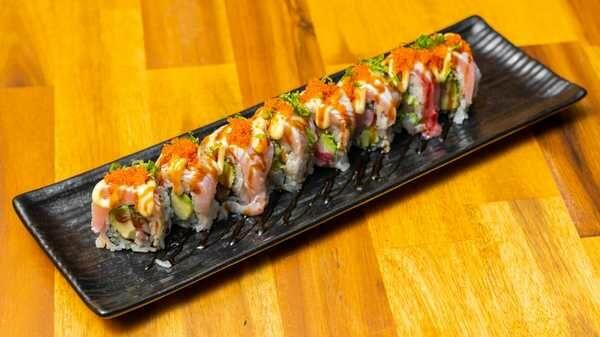 Double Hamachi Roll
